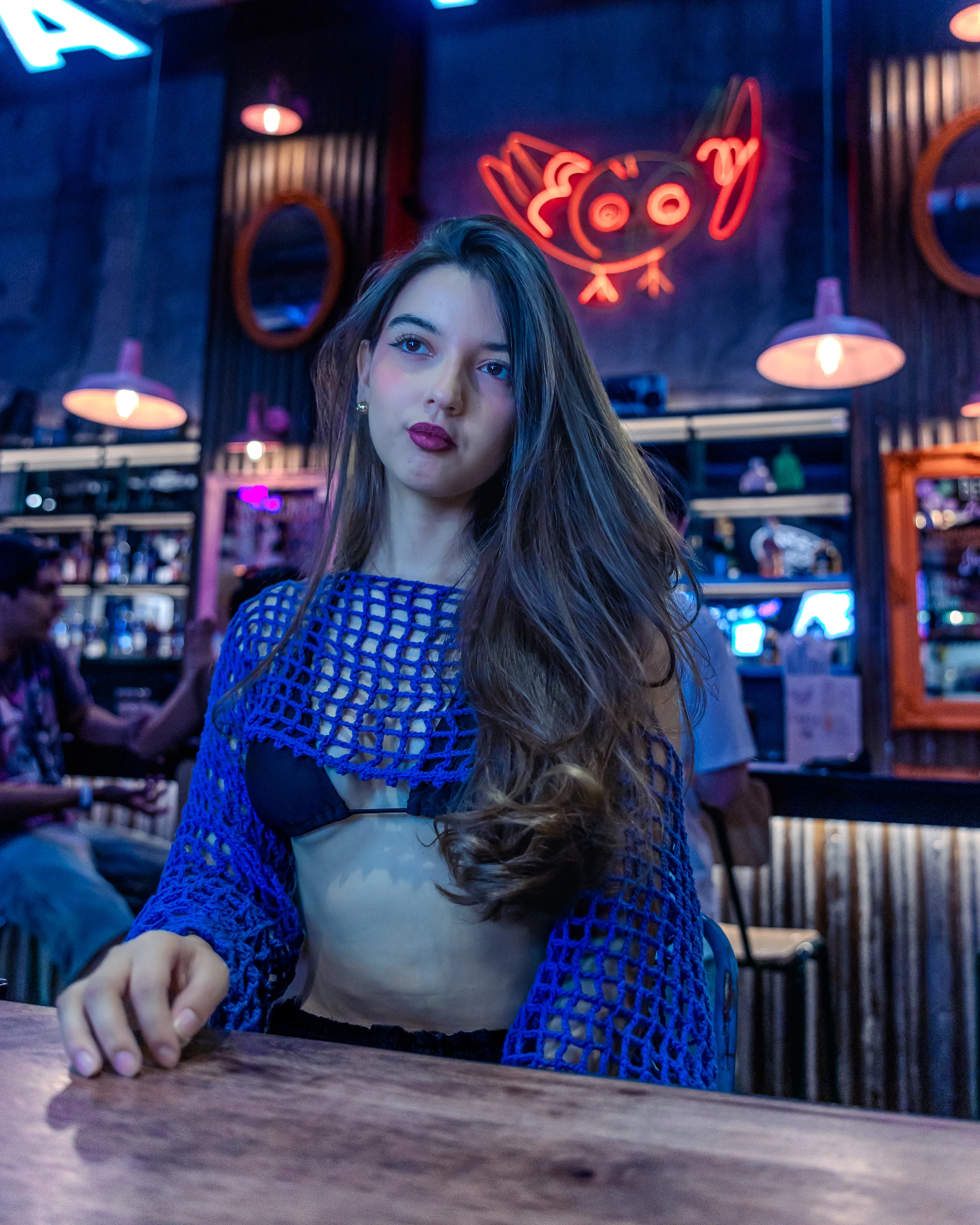 Cata — Neon Blue, fotografía 7