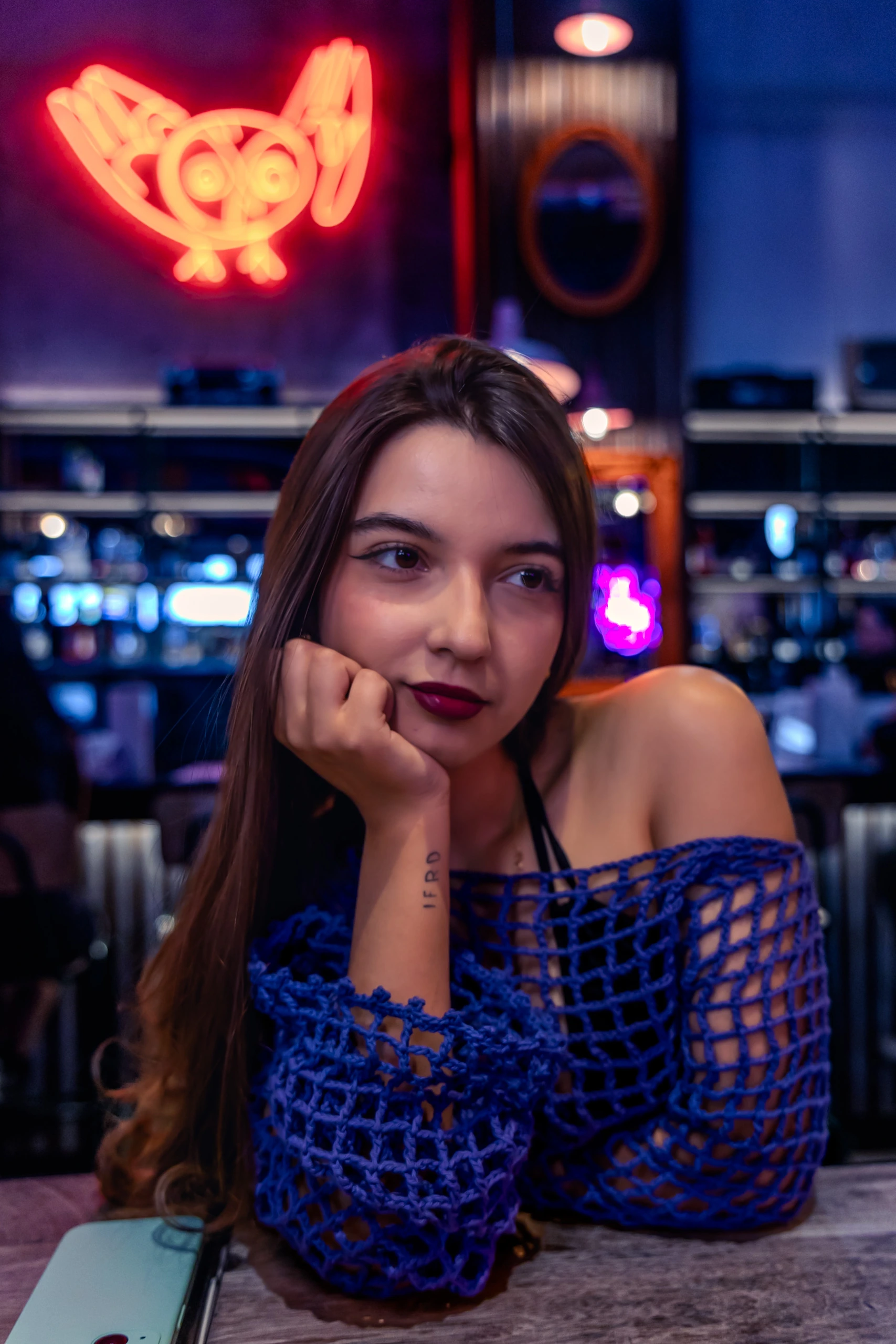 Portada de Cata — Neon Blue